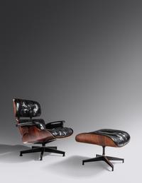 Lounge Chair and Ottoman, model 670 and model 671, Herman Miller, USA