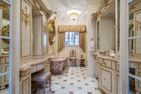 An Italian Carved Rouge Marble Bath Tub — 20th Century