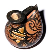 A Large Apulian Red-Figured Askos