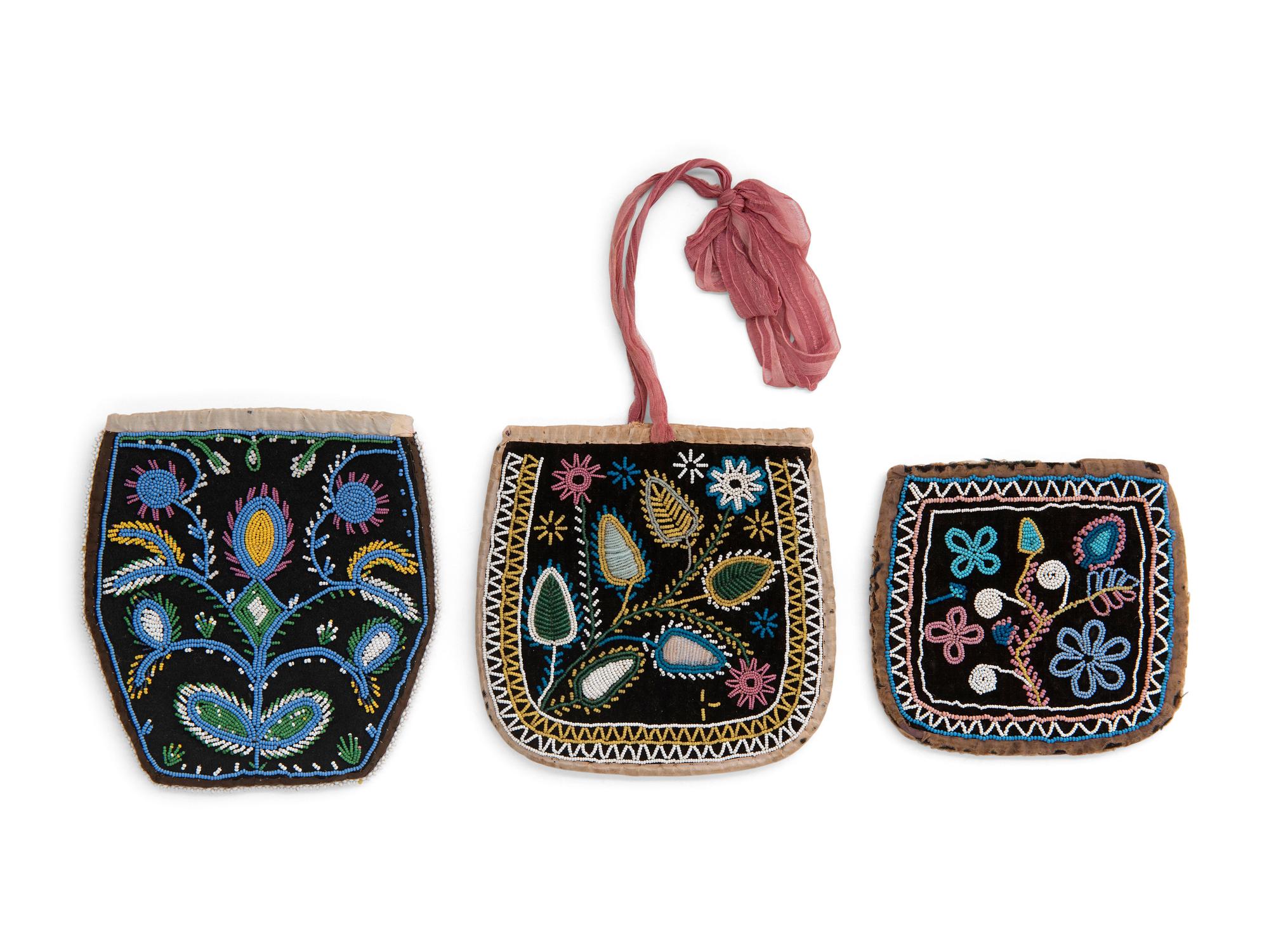 Eastern Woodlands Beaded Bags