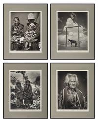 GOLDWATER, Barry (1909-1998), photographer. Collection of 9 photographs of Native American subjects.