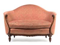 An Art Deco Camel-Back Settee, FRANCE, 1930s,