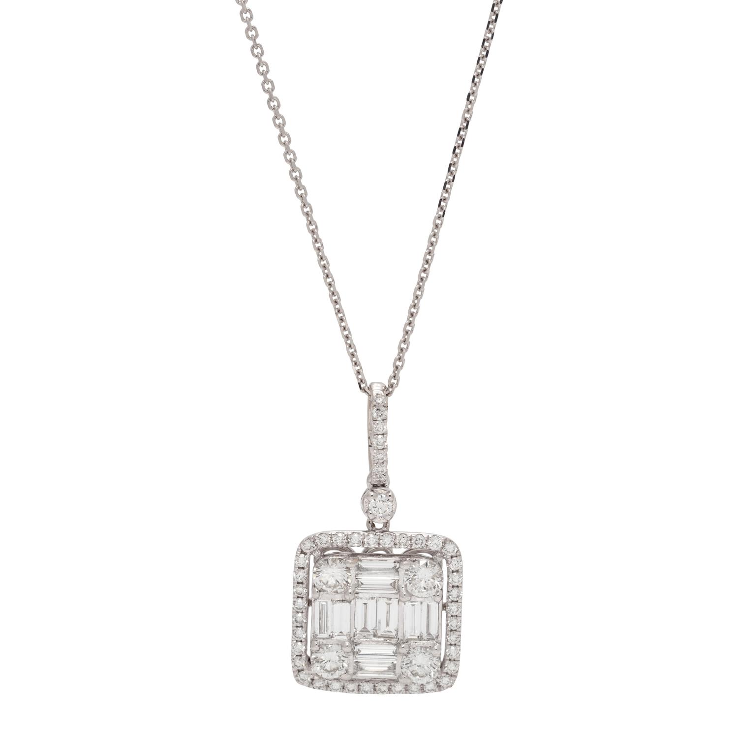 DIAMOND PENDANT/NECKLACE