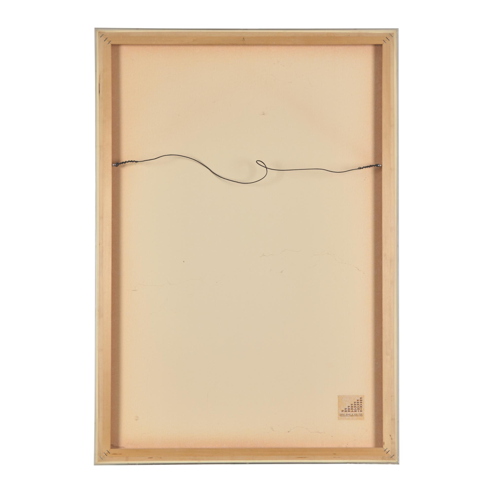 Robert Motherwell (American, 1913-1991) — Africa 5 (from Africa Suite ), 1970