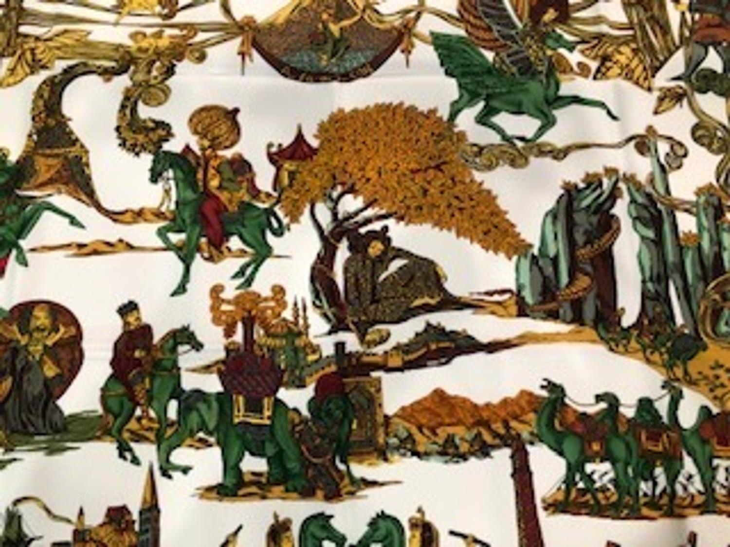 Hermès 90cm Silk Scarf