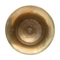 A Continental Brass Heemskerk Candlestick