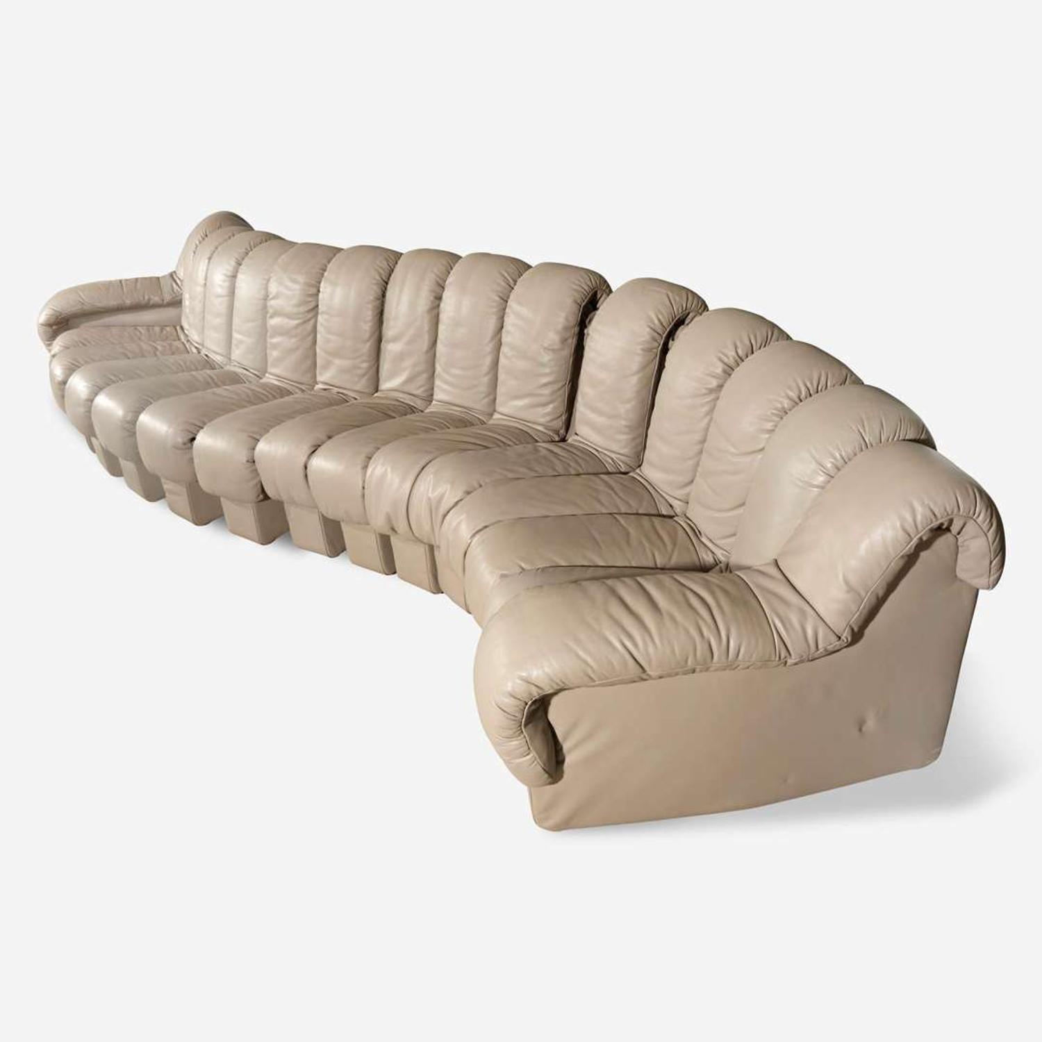 Ueli Berger, Eleanora Peduzzi-Riva, and Heinz Ulrich A "DS600 Organic" Sofa, De Sede, Switzerland, designed 1972