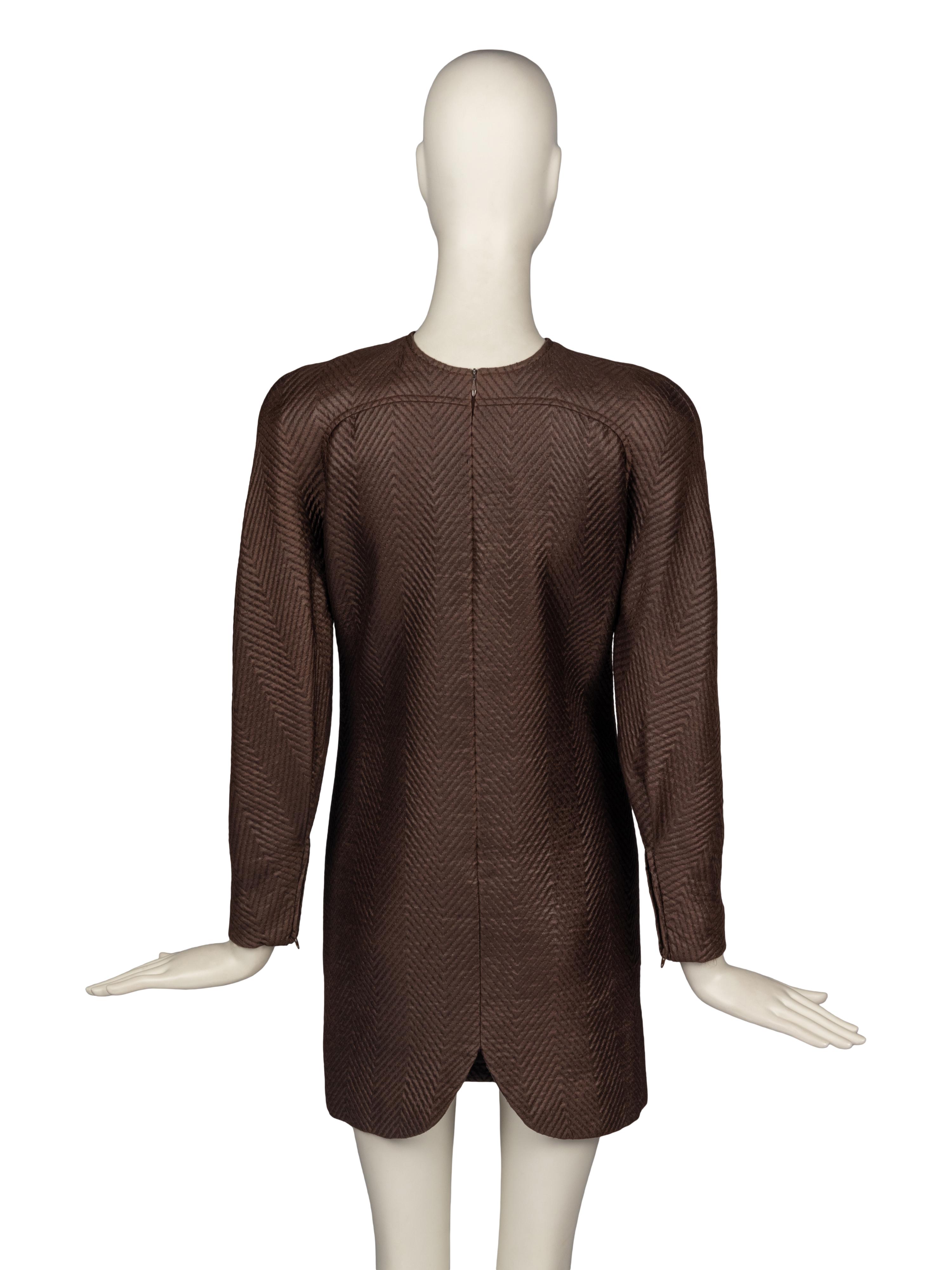 Galanos Quilted Dress
