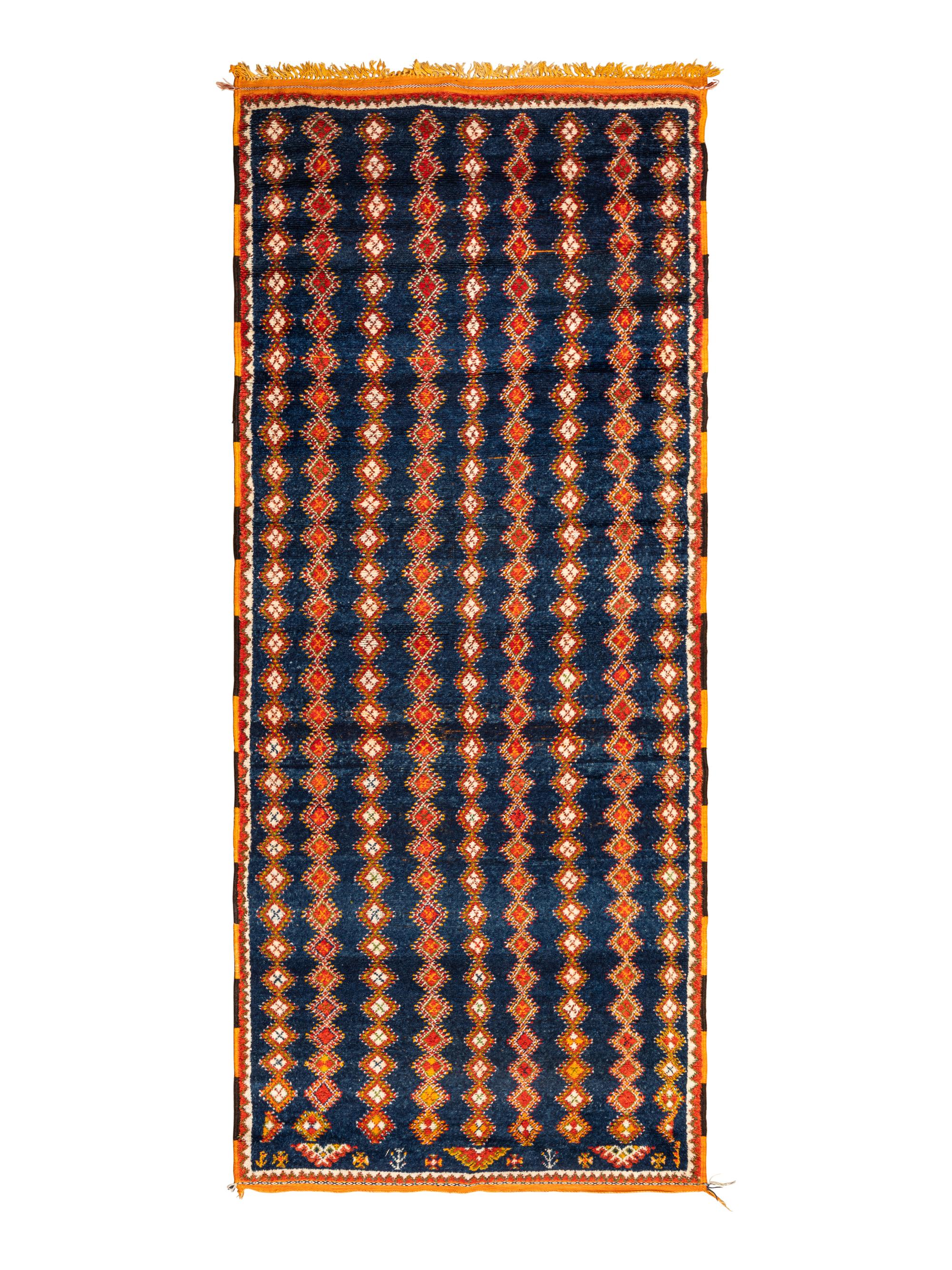 A Moroccan Wool Runner