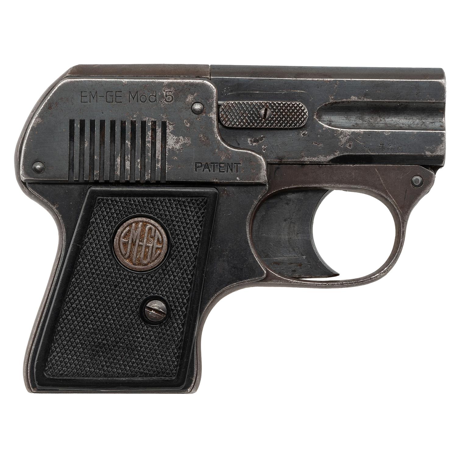 EM-GE Model 5 Tip Up Gas Pistol