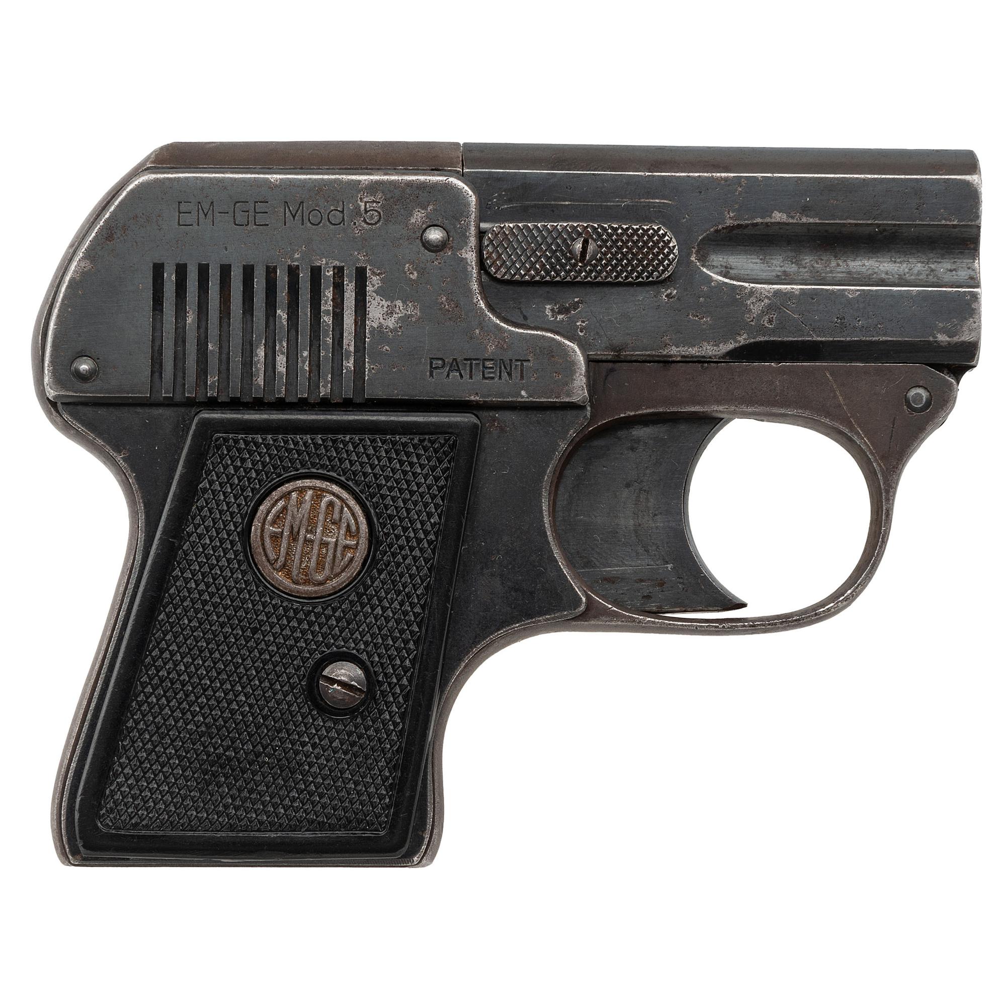 EM-GE Model 5 Tip Up Gas Pistol