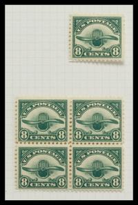 A Collection of United States Airmail Stamps — 1918-1929