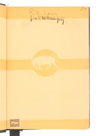 HEMINGWAY, Ernest (1899-1961). Men Without Women. New York: Charles Scribner's Sons, 1927.