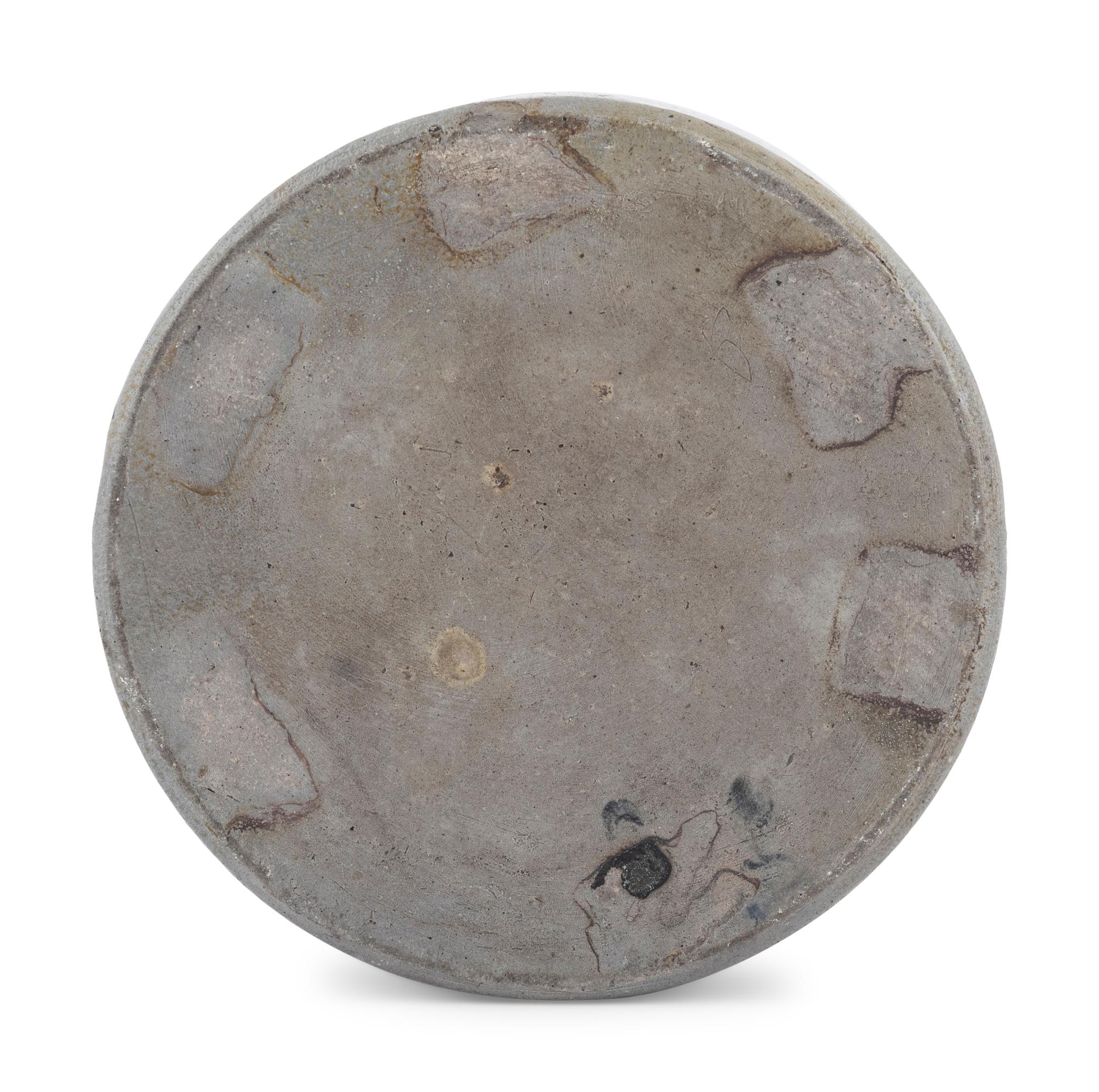 A One-And-A-Half Gallon Cobalt Decorated Stoneware Crock
