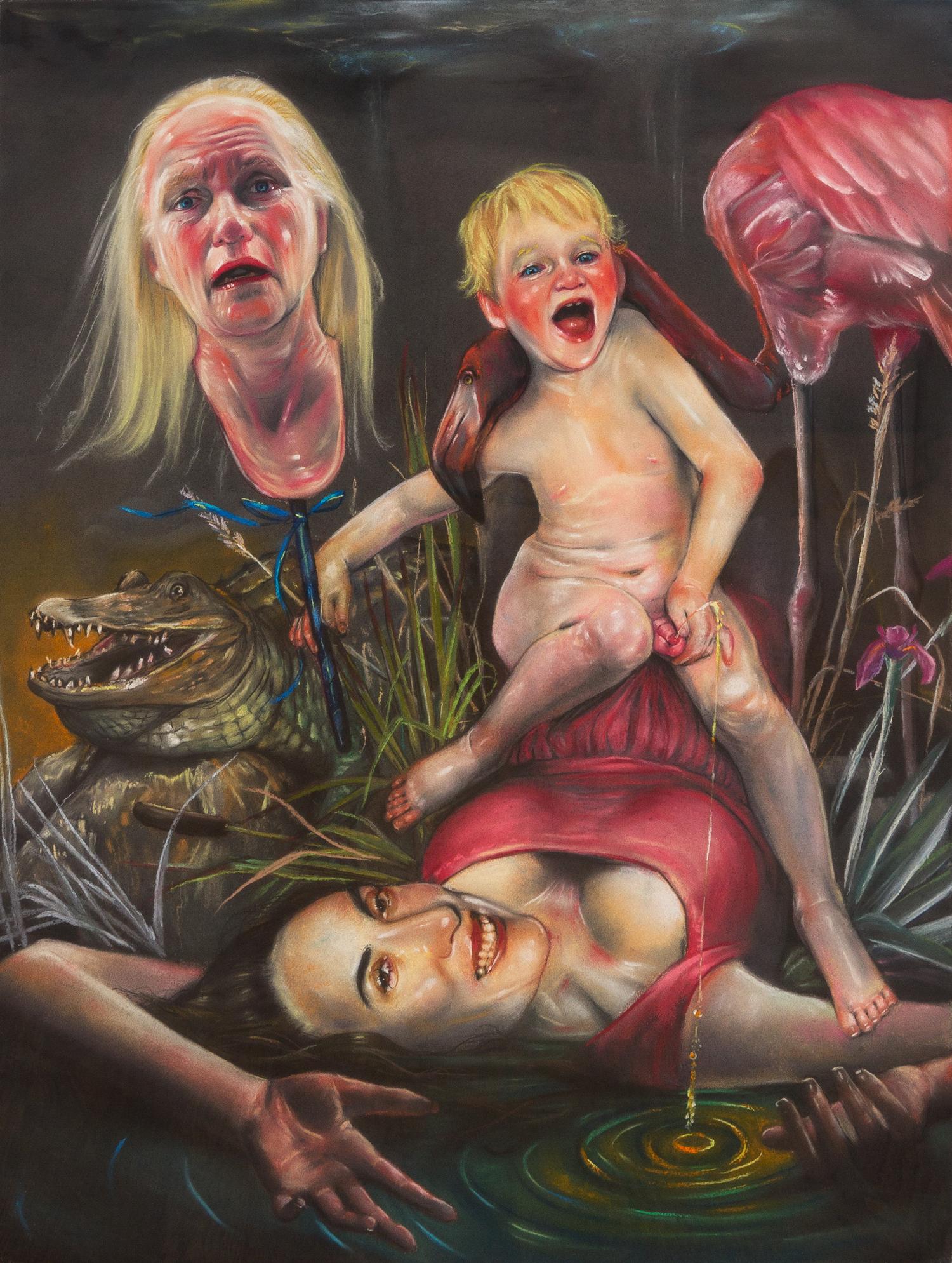 Barnaby Whitfield, (American, b. 1972), Oh Shatter the Mask! My Mother is Anh Duong