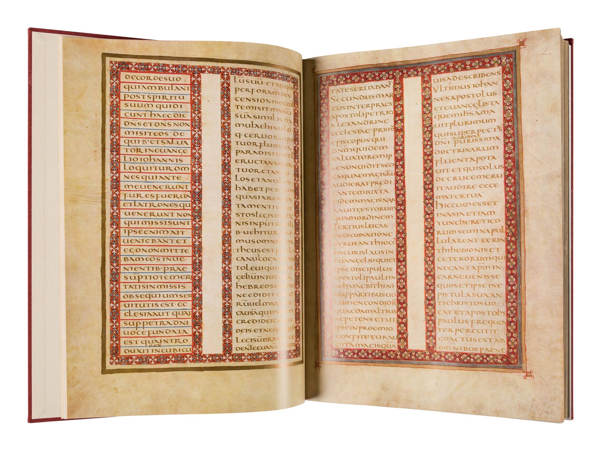 [FACSIMILE—LORSCH GOSPELS]. The Lorsch Gospels . Introduction by Wolfgang Braunfels. New York: George Braziller, 1967.
