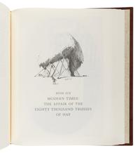 [LIMITED EDITIONS CLUB] -- [FRANCE, Anatole. Penguin Island .] TAYLOR, Richard (1902-1970). Cover title: "Set of Complete Illustrations for 'Penguin Island.' By Anatole France. Entered in the Limited Editions Contest by Richard Taylor." [New York, ca 1932-1933].