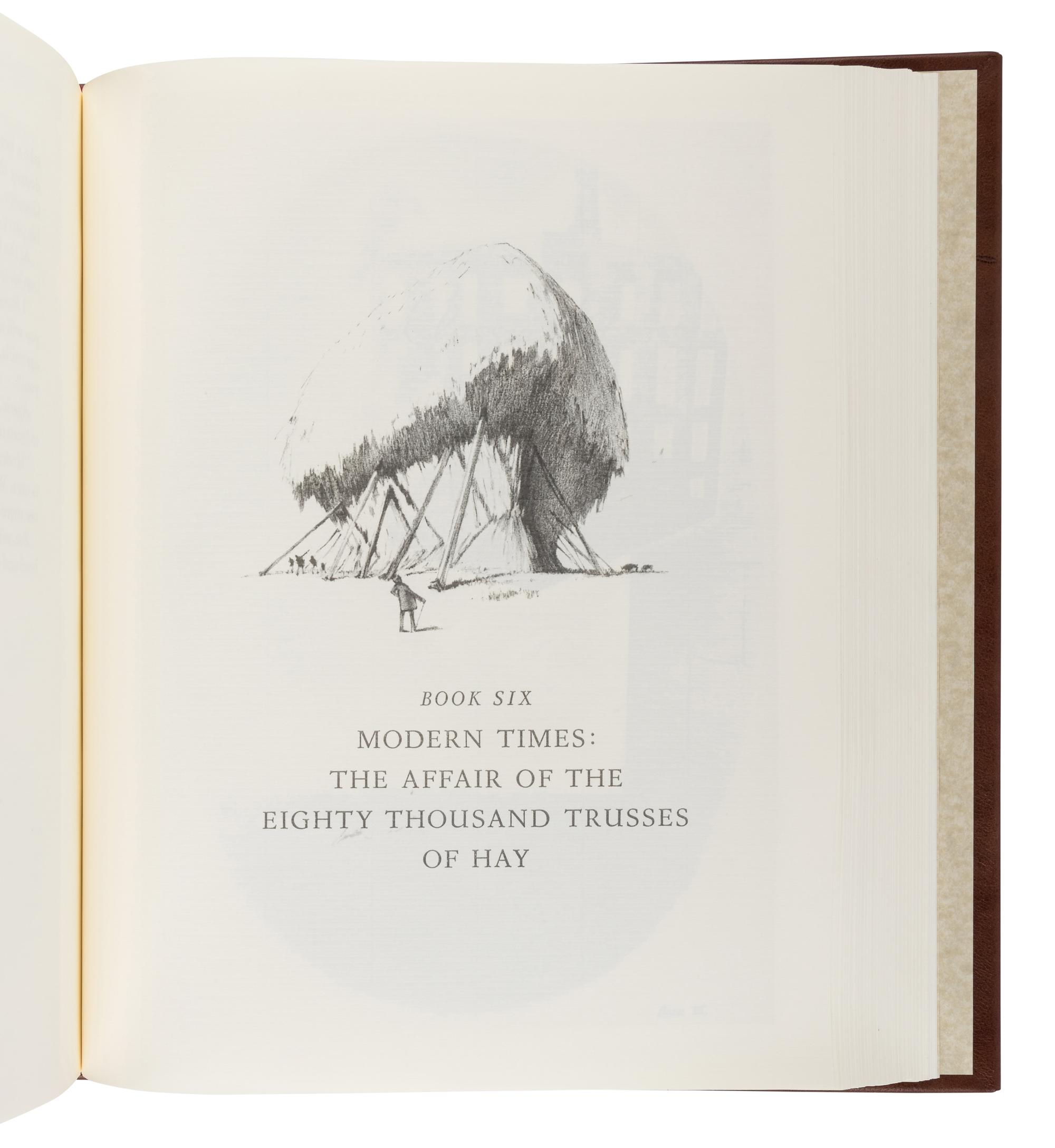 [LIMITED EDITIONS CLUB] -- [FRANCE, Anatole. Penguin Island .] TAYLOR, Richard (1902-1970). Cover title: "Set of Complete Illustrations for 'Penguin Island.' By Anatole France. Entered in the Limited Editions Contest by Richard Taylor." [New York, ca 1932-1933].