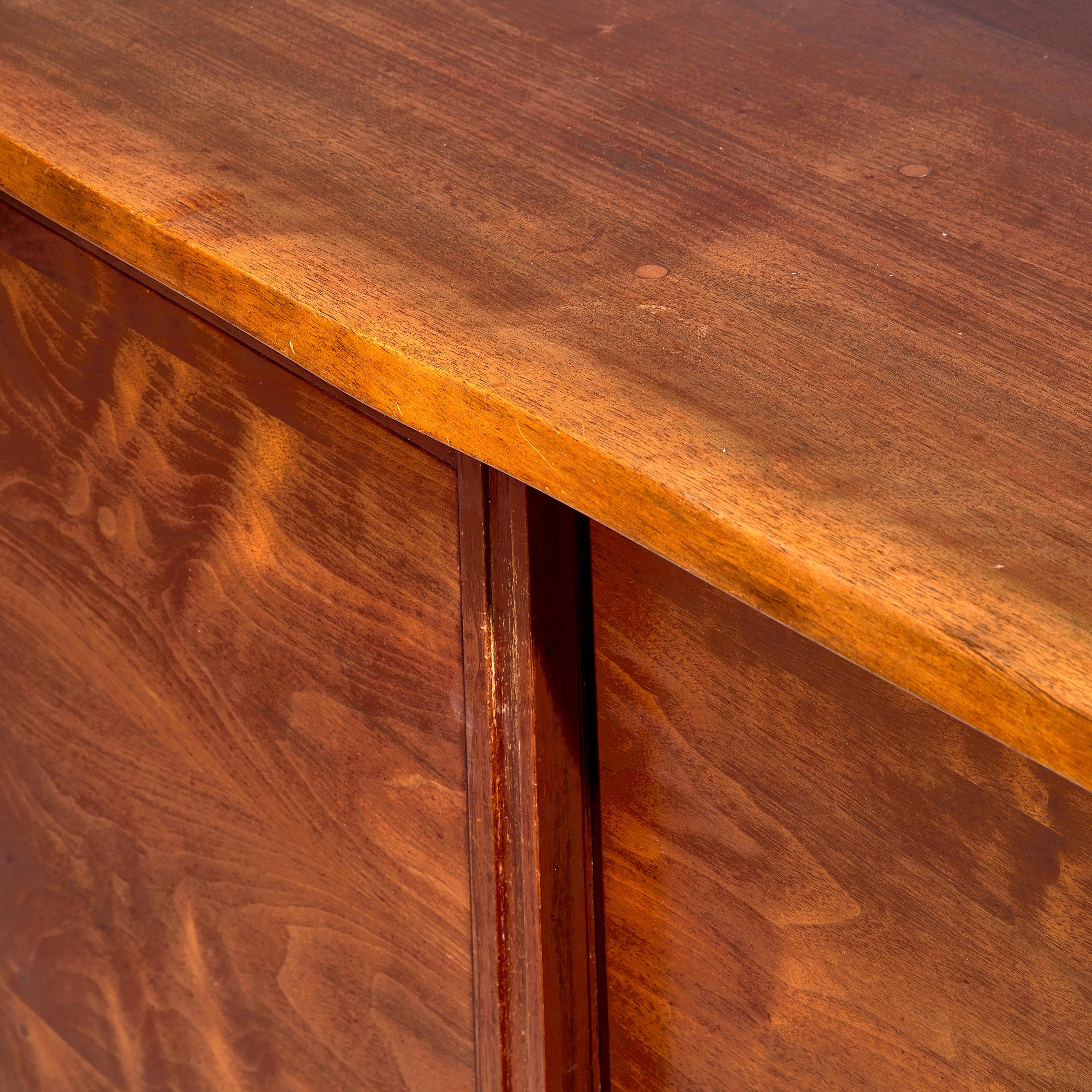 George Nakashima (American, 1905–1990) — Double Sliding Door Cabinet