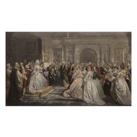 [Presidential] Huntington, D(aniel). Lady Washington's Reception. From the original Picture in the possession of A.T. Stewart Esq.