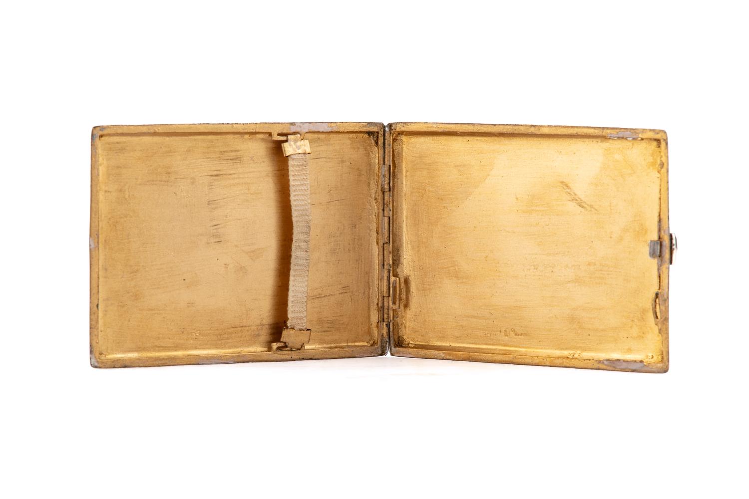 HERMÈS SILVER CIGARETTE CASE