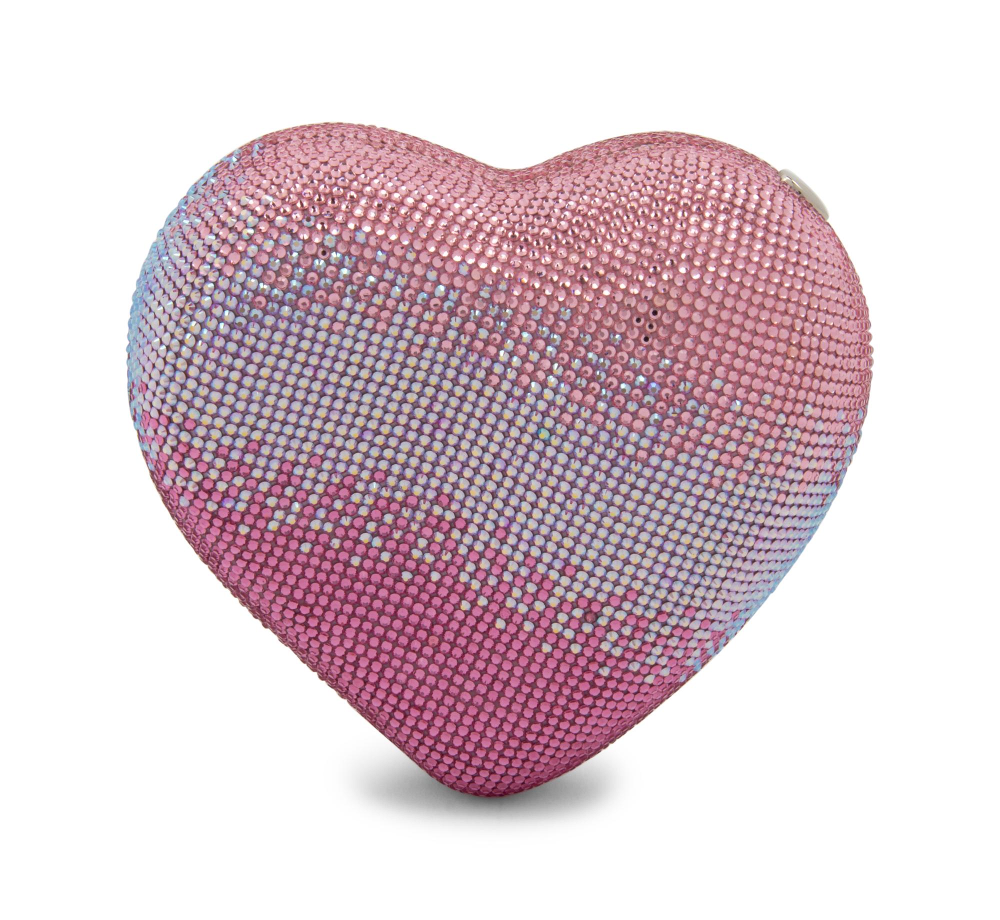 Judith Leiber Heart Minaudière, 2010-20s