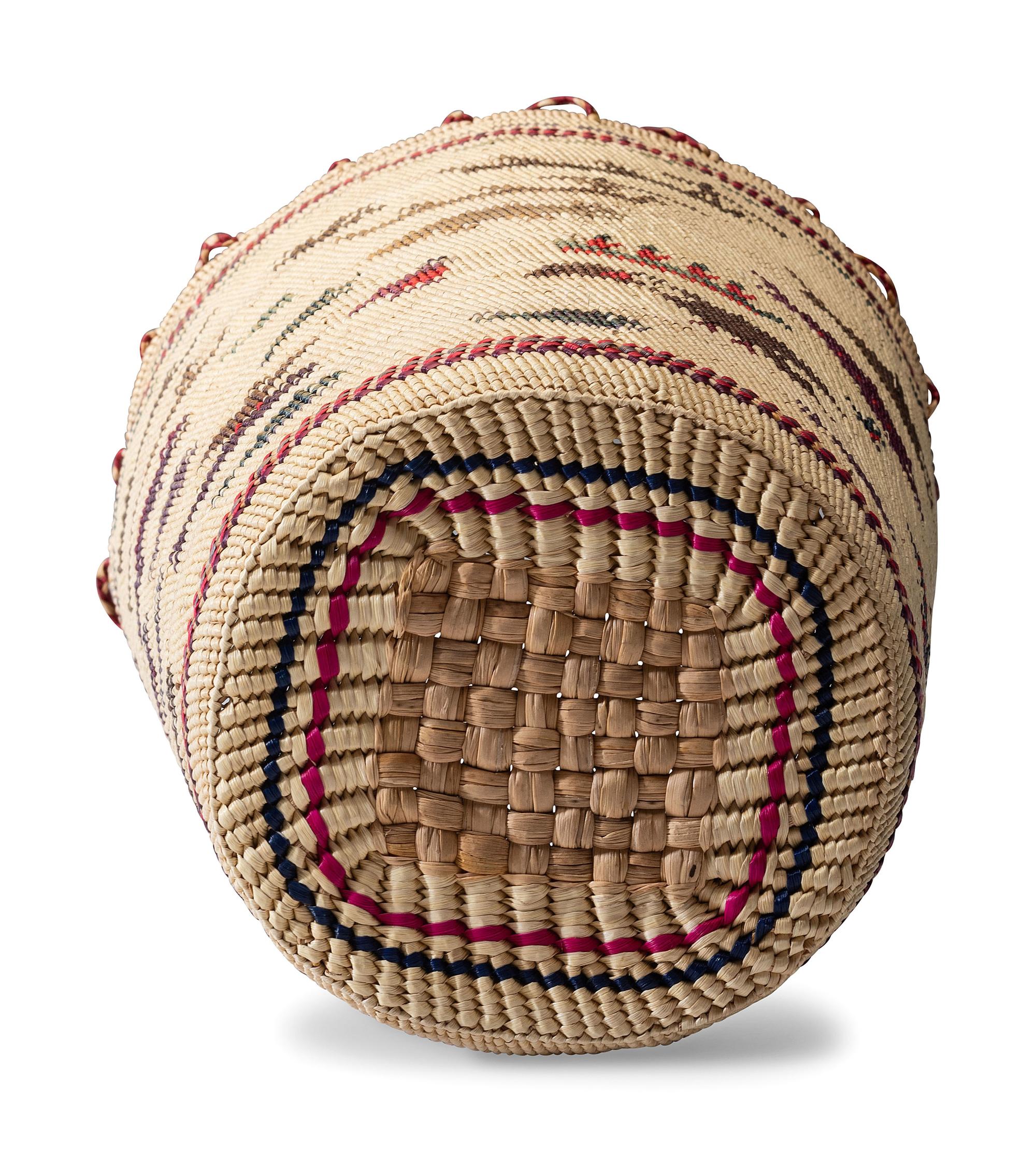 Nuu-chah-nulth Polychrome Basket