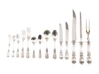 An American Silver Flatware Service