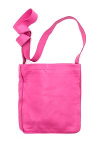 An Hermes Rose Tyrien Agneau Clou de Selle Pouch, 6" x 9" x 1".