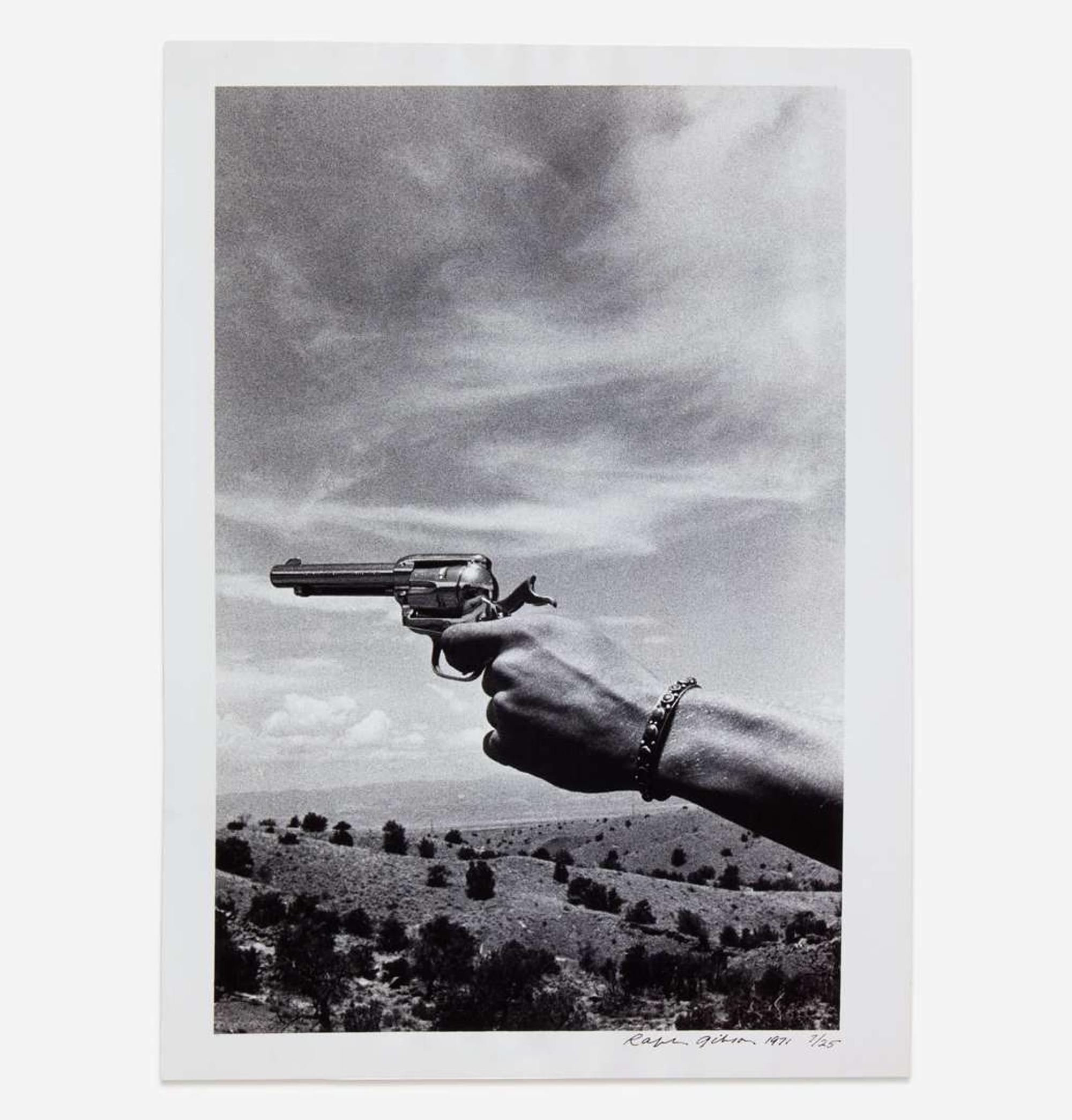 [Photography] Gibson, Ralph Untitled (Hand and Pistol)