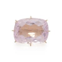 AMETHYST AND DIAMOND RING
