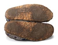 Sioux Beaded Hide Moccasins