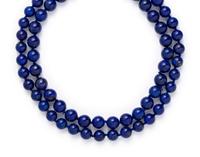 COLLECTION OF LAPIS LAZULI BEAD NECKLACES