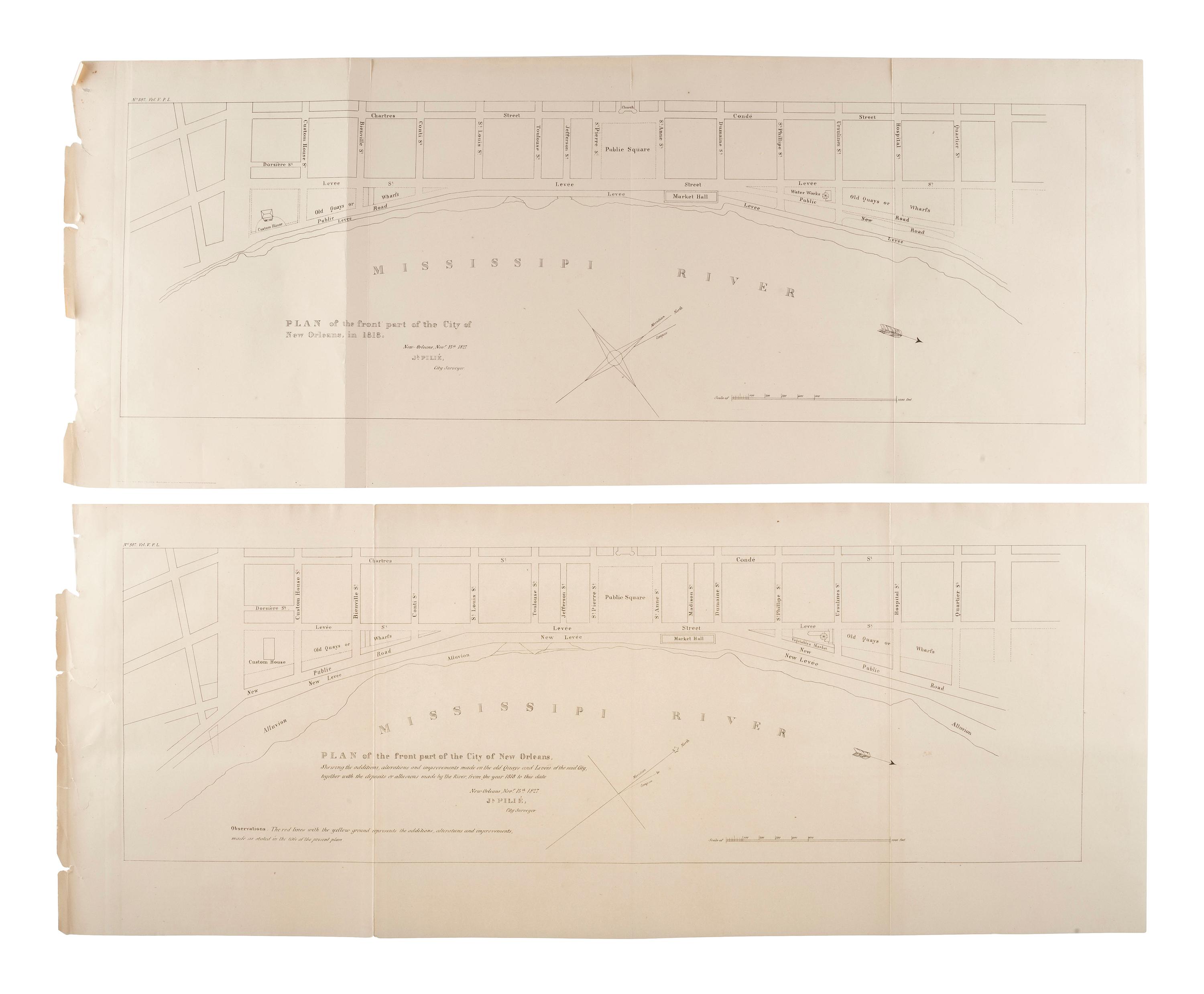 [MAPS & ATLASES]. A large group of 19th century maps, comprising: