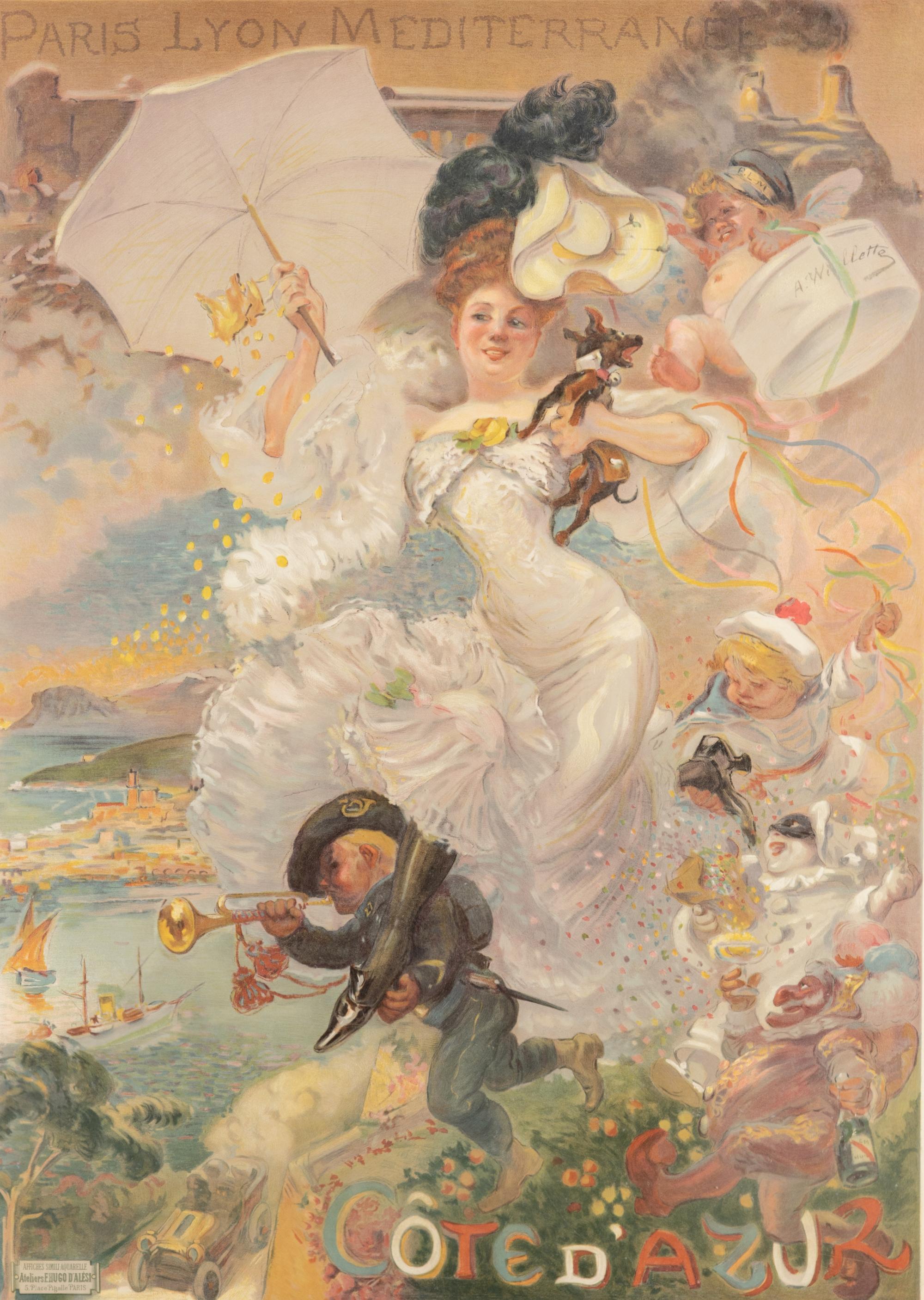 Adolphe Léon Willette (French, 1857-1926)