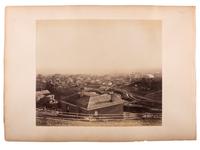 [WESTERN AMERICANA]. SAVAGE, Charles Roscoe (1832-1909). Two photographs of Salt Lake City, including the Mormon Tabernacle. Salt Lake City, UT.