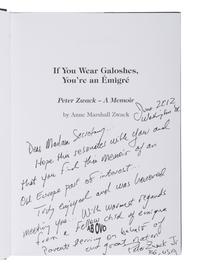 MEMOIRS A group of 4 FIRST EDITIONS INSCRIBED TO SECRETARY ALBRIGHT: