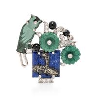 CARTIER, ART DECO, GIARDINETTO BROOCH