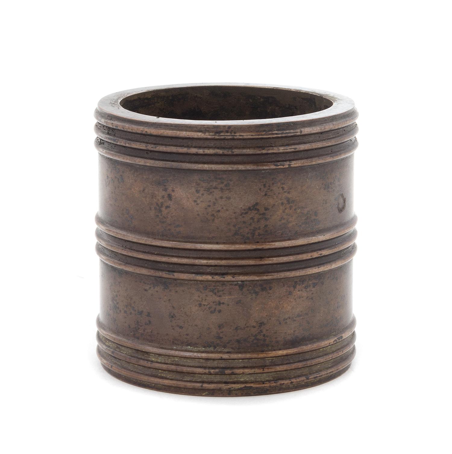 A Bronze Censer Diameter 3 1/8 inches.