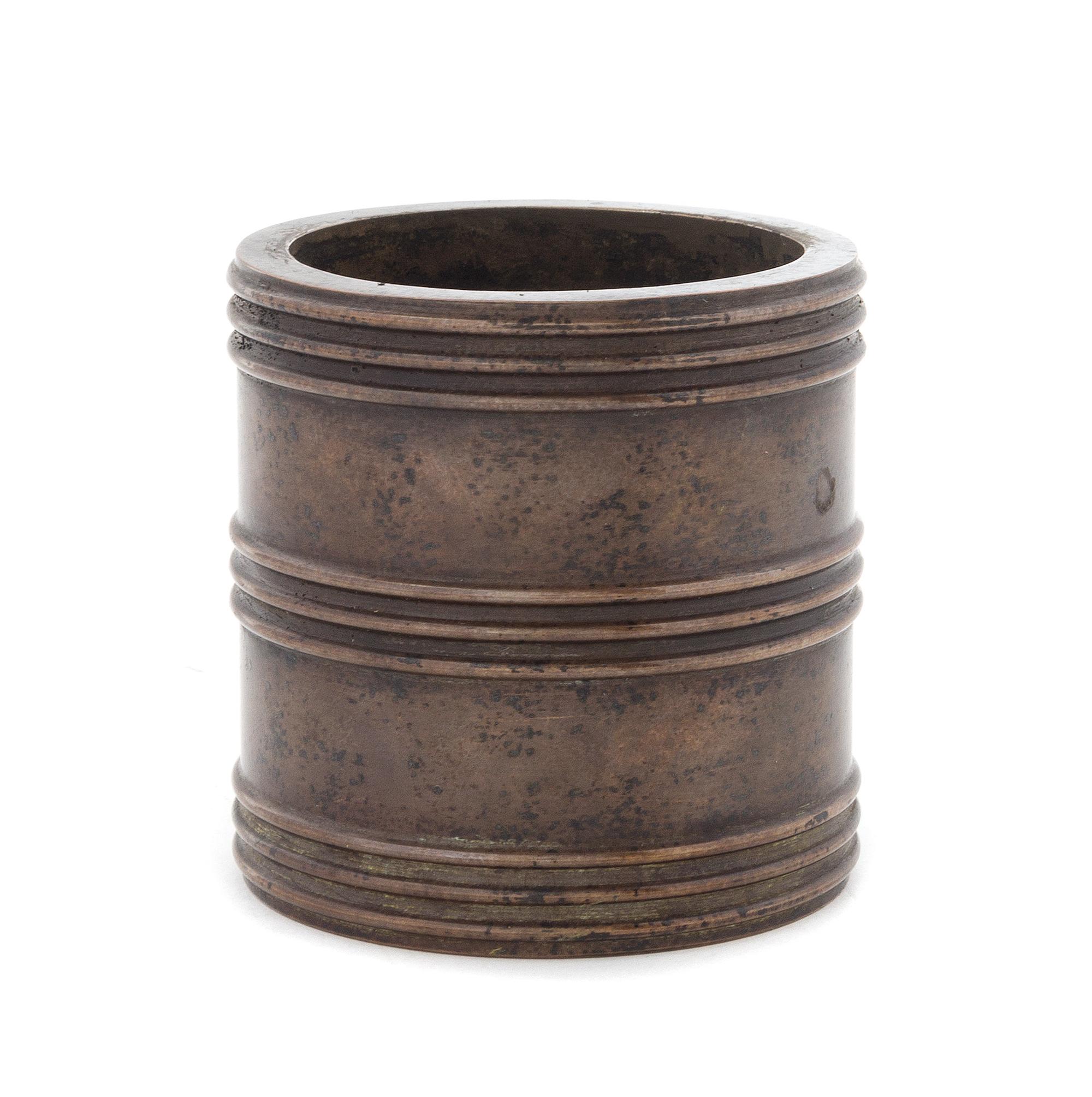 A Bronze Censer Diameter 3 1/8 inches.