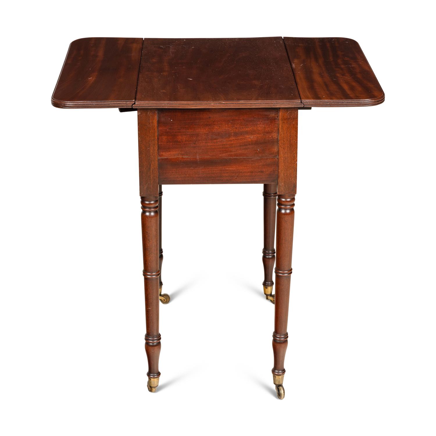 An English Mahogany Work Table