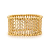YELLOW GOLD AND DIAMOND BRACELET