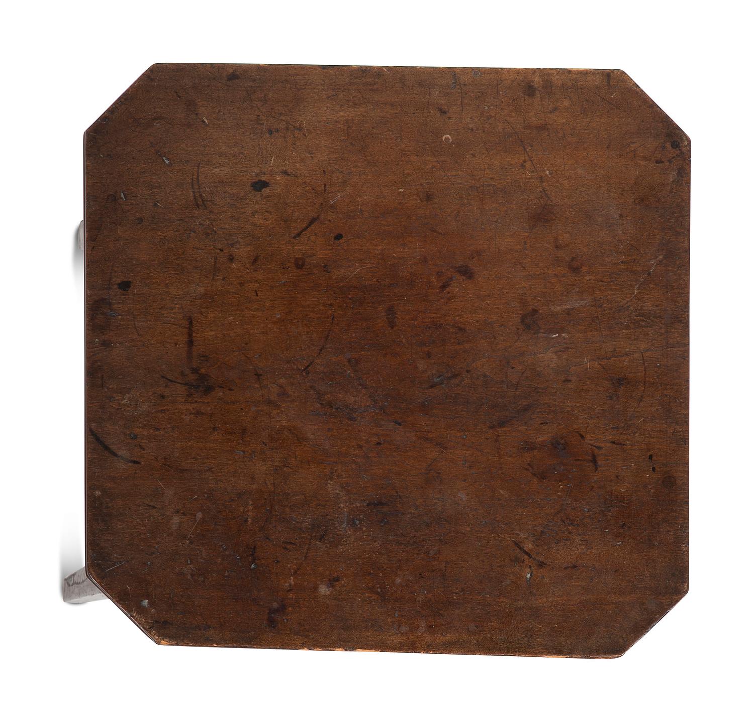A Country Late Federal Molded Cherrywood Work Table
