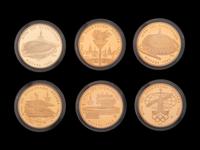[SOVIET UNION] A 1980 Summer Olympic Games 100 Ruble Gold 1/2 Oz. 6-Coin Proof Set