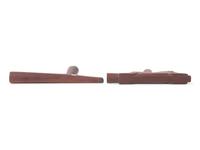 Western Great Lakes Catlinite Pipe Bowls, Horse and Spades