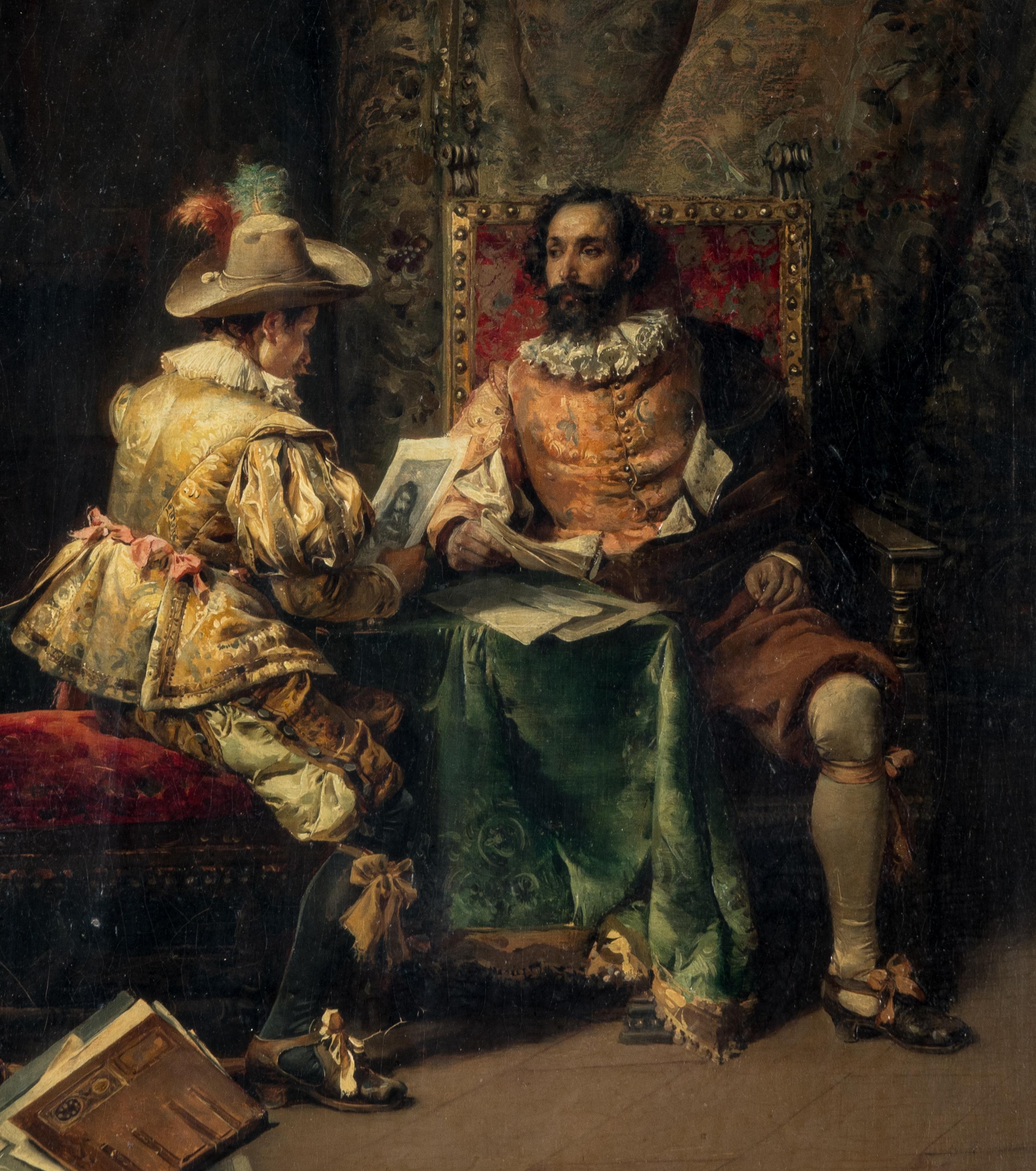 Two Cavaliers Conversing