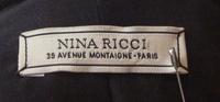 A Nina Ricci Multicolor Mink Collar Jacket, Size 36.