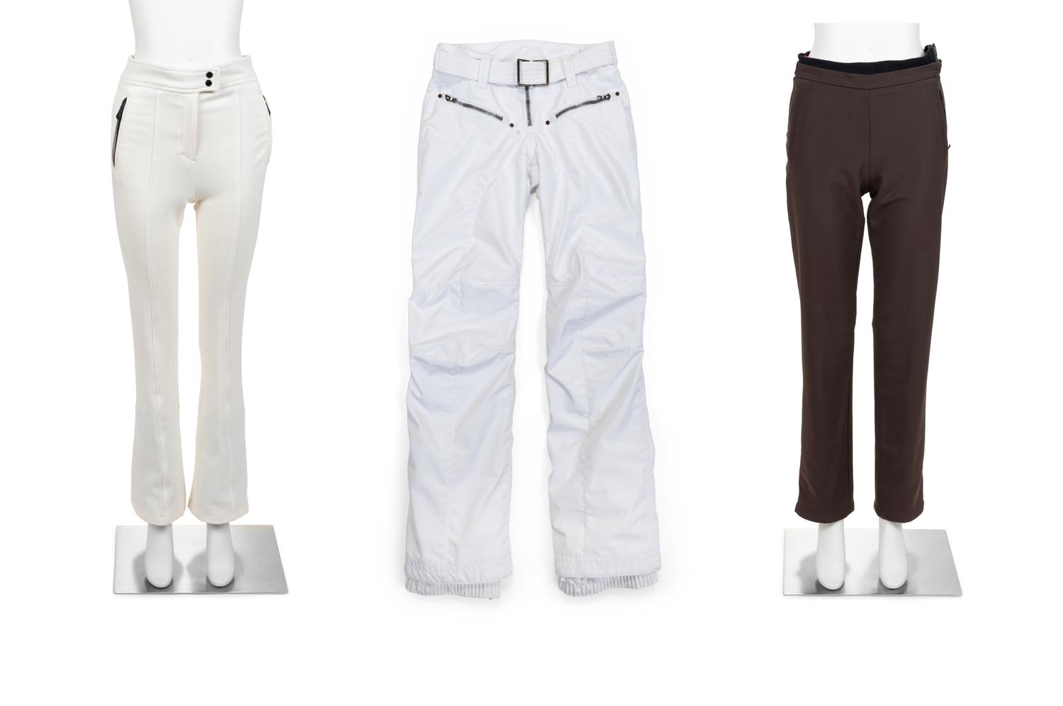 Three Pairs of Designer Ski Pants, 2000-10s