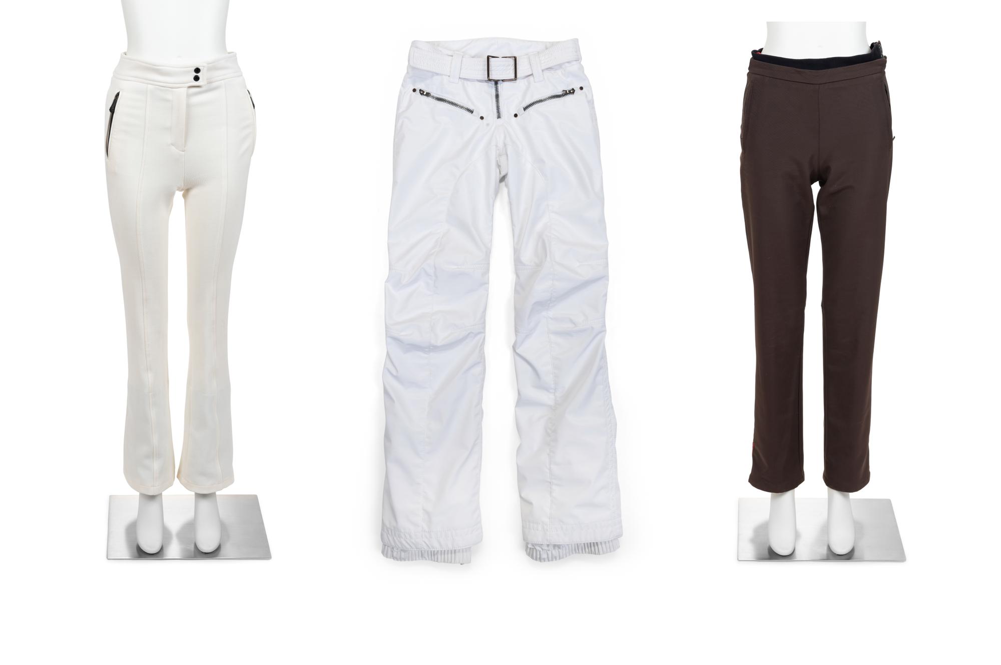 Three Pairs of Designer Ski Pants, 2000-10s