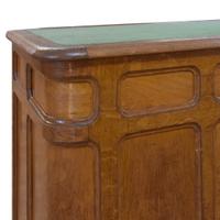 An Oak Store Counter with Six Drawers 59" W x 25.5" D x 33.25" H — France, Circa 1900